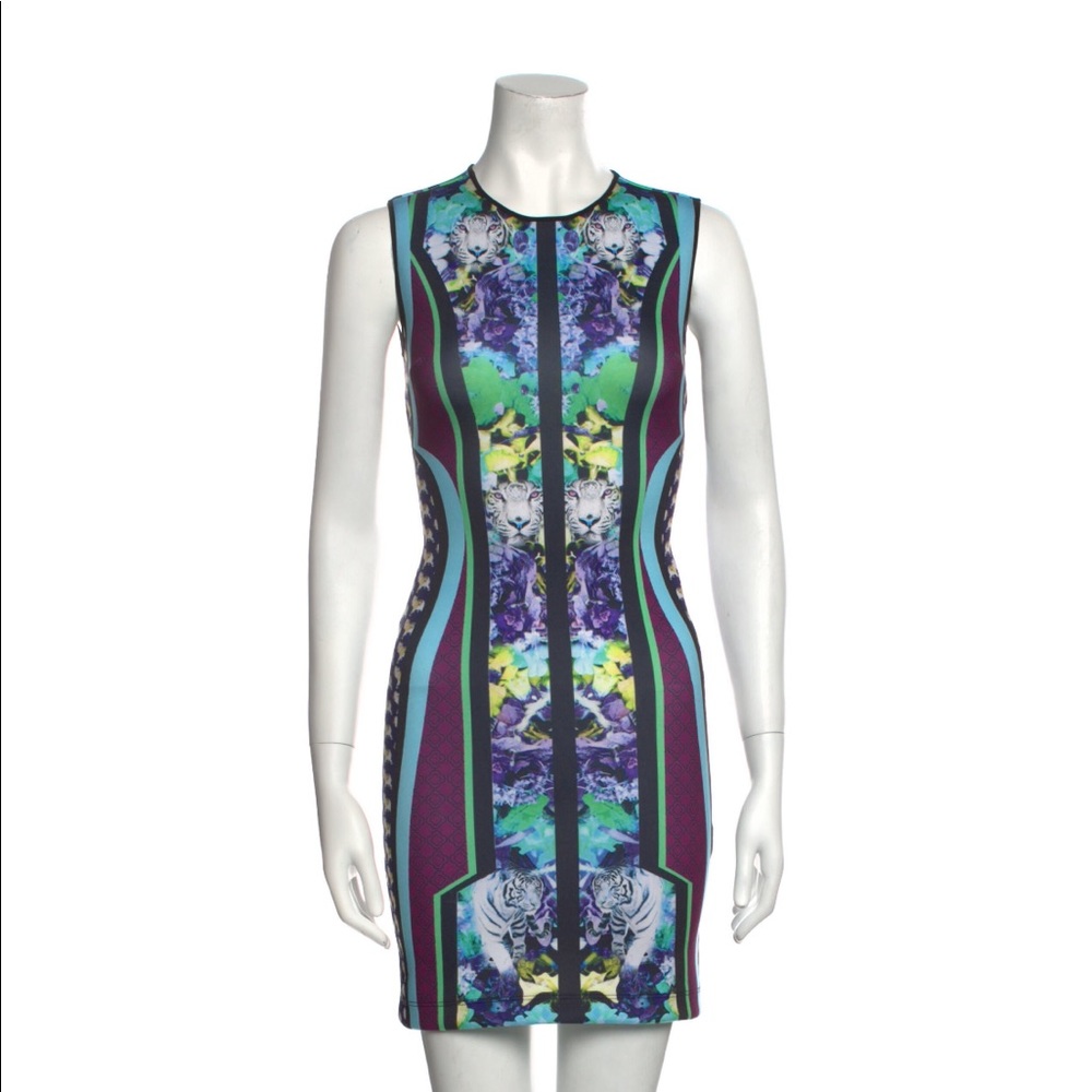 Clover Canyon XS Blue Green Dress.